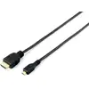 Image de Equip 119308 Câble HDMI 1.4 vers Micro HDMI, 2.0m, 4K/30Hz - Neuf