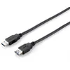 Image de Equip Kabel USB-A3.0->A Erweiterung St/Bu 3.00m schwarz Polybeutel