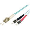 Image de Equip 255211 Equip LWL Patchkabel LC->ST 1.00m Multimode Duplex OM3 turq Polybeutel