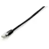 Image de Equip Câble patch Cat6 U/UTP 2xRJ45 0.50m noir PVC Polybag