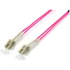 Image de Equip Patch Cable fibre optique LC/LC, OM4, 10m