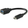 Image de Equip 133455 Câble Usb Usb 3.2 Gen 1 (3.1 Gen 1) 0,15 M Usb C Usb A Noir