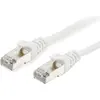 Image de Equip Câble patch Cat6A S/FTP 2xRJ45 0.25m blanc LSZH Polybag