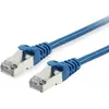 Image de Equip Patch cable Cat6A S/FTP 2xRJ45 1.00m blau LSZH Polybeutel