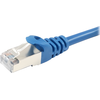 Image de Equip Patch cable Cat6A S/FTP 2xRJ45 10.00m blau LSZH Polybeutel