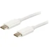 Image de Equip 128351 Equip USB Kabel 3.1 C -> C St/St 1.0m Platinum weiß Polybeutel