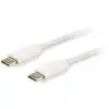 Image de Equip 128352 Câble USB 3.2 Gen 2 C vers C, 2.0m, PD 60W, 4K/60Hz, 5Gbps, blanc - Neuf