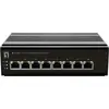 Image de LevelOne Switch 8x FE IFS-0801 -30 Grad - + 65 Grad