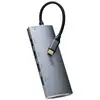 Image de Equip Adaptateur multifonction USB-C 7 en 1, HDMI, USB 3.0, TF/MICRO SD, 60W USB PD - Neuf