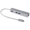Image de Equip Hubs USB-C à 3 ports USB 3.0 avec adaptateur Gigabit - Neuf