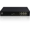 Image de LevelOne Switch 8x GEP-1061 2xGSFP 19" 180W 8xPoE+