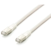 Image de equip LevelOne - Câble de raccordement - RJ-45 (M) à RJ-45 (M) - 3 m - S/FTP - CAT 6a - sans halogène, moulé, torsadé - blanc (pack de 5) (645612)