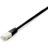Image de Equip Patchkabel Cat6A 10Stk S/FTP 2xRJ45 1.00m schw. Plat
