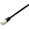 Image de Equip Câble patch Cat6A 10pcs S/FTP 2xRJ45 2.00m noir Plat