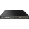 Image de LevelOne Switch 24x GE GEL-2871 4xGSFP 19"