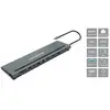 Image de Conceptronic DONN17G station d'accueil Avec fil USB 3.2 Gen 1 (3.1 Gen 1) Type-C Gris - Neuf