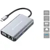 Image de Conceptronic DONN21G station d'accueil Avec fil USB 3.2 Gen 1 (3.1 Gen 1) Type-C Gris - Neuf