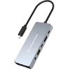 Image de CONCEPTRONIC 6-1 Dock USB-C->HDMI,USB-A,GbE,AUX,+ 18cm gr