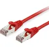 Image de Equip Câble patch Cat6 S/FTP 2xRJ45 25.00m rot LSZH Polybeutel