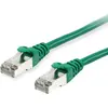 Image de Equip Câble patch Cat6 S/FTP 2xRJ45 30.00m vert LSZH Polybag