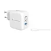 Image de Conceptronic ALTHEA17W chargeur d'appareils mobiles Universel Blanc Secteur Charge rapide Intérieure - Neuf