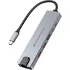 Image de Conceptronic DONN29G station d'accueil Avec fil USB 3.2 Gen 2 (3.1 Gen 2) Type-C Gris