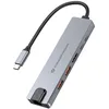 Image de Base De Conexión 6 En 1 Usb 3.2 Gen 2, Hdmi 4k60hz, Usb-a 10gbps X 2, Usb-c 10gbps, Lan Gbe, Usb Pd 3.1 De 140w