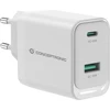 Image de CONCEPTRONIC Ladegerät 2Port 45W,1xUSB-C,1xUSB-A weiß