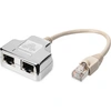 Image de DIGITUS Patchkabel-Adapter, CAT 5e, geschirmt - 1:1