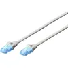Image de Digitus - Dk-1512-200 Rj45 Câble Réseau, Câble Patch Cat 5e U/utp 20.00 M Gris 1 Pc(s) S136141
