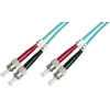 Image de DIGITUS LWL Patchkabel ST -> ST 1.00m Multimode Duplex OM3