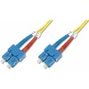 Image de DIGITUS LWL Patchkabel SC -> SC 1.00m Singlemode Duplex OS2