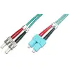 Image de Digitus Câble de brassage multimode OM 3 à fibre optique, ST / SC - Neuf