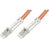 Image de Câble patch FO DIGITUS, LC-Duplex - LC-Duplex, OM2, 2,0 m