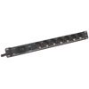 Image de Digitus 19" Bandeau de prises de courant, 250 V, 50/60 Hz, 16 A, 2 m, noir, 482.6 mm (19 ")