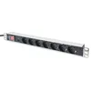 Image de Bande De 7 Prises (48,3 Cm (19'), Interrupteur, 16a, 4000w), Couleur Noire - Digitus