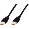 Image de DIGITUS USB 2.0 Anschlusskabel Typ A -A St/St 3.0m, sw