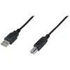 Image de DIGITUS USB 2.0 Anschlusskabel Typ A -B St/St 3.0m, sw
