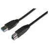 Image de ASSMANN Electronic AK-300115-018-S câble USB USB 3.2 Gen 1 (3.1 Gen 1) 1,8 m USB A USB B Noir - Neuf