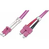 Image de DIGITUS LWL Patchkabel LC -> SC 10.00m Multimode Duplex OM4