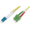 Image de DIGITUS Fiber Optic Singlemode PatchK SC (APC) to LC (PC) 3m