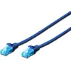 Image de DIGITUS UTP cat 5e patchcord 0.25m PVC bleu