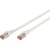 Image de Digitus - Dk-1644-030/wh Rj45 Câble Réseau, Câble Patch Cat 6 S/ftp 3.00 M Blanc Ignifuge, Feuille De Blindage, Blindage Par Tresse, Blindé, Sans Ha X711951
