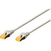 Image de DIGITUS Patchkabel Cat6a S/FTP 2xRJ45 0.5m grau Hebelschutz Polybeutel