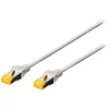 Image de DIGITUS Patchkabel Cat6a S/FTP 2xRJ45 15.0m grau Hebelschutz Polybeutel