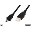 Image de DIGITUS USB 2.0 Anschlusskabel Typ A -mini B St/St 3.0m, sw
