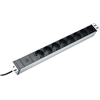 Image de DIGITUS Professional DN-95410 - Bloc multiprise (montage en rack) - CA 250 V - 2500 Watt - 8 prises de sortie - 48,3 cm (19") (DN-95410)