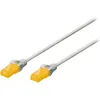 Image de DIGITUS Patchkabel RJ45 U/UTP Cat6A 2.00m grau o. Hebelschu Polybeutel
