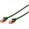 Image de Digitus - Dk-1617-020/g Rj45 Câble Réseau, Câble Patch Cat 6 U/utp 2.00 M Vert Ignifuge, Sans Halogène, Rond, Torsadé Par Paire, Non Blindé 1 Pc(s X711961