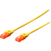 Image de DIGITUS Patchkabel Cat6 U/UTP 2xRJ45 3.0m gelb LSZH